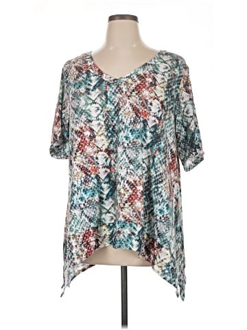 Life Style Short Sleeve Blouse (view 1)