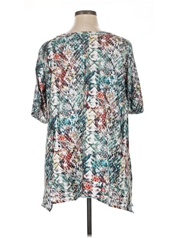 Life Style Short Sleeve Blouse (view 2)