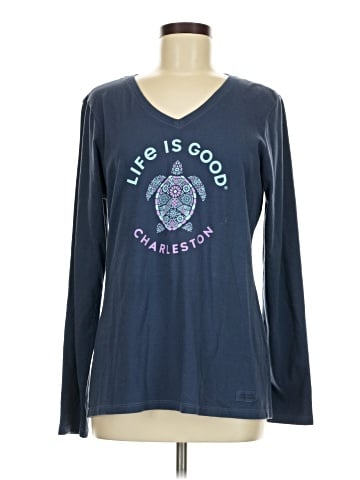 Life Is Good Long Sleeve T-Shirt (view 1)