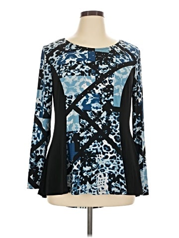 Style&Co Long Sleeve Blouse (view 1)
