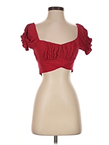 Olivaceous Short Sleeve Top (view 1)