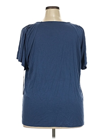Style&Co Short Sleeve Blouse (view 2)