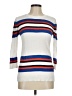 Halogen Stripes White Pullover Sweater Size M - photo 1