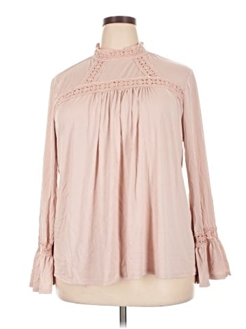 Worthington Long Sleeve Blouse (view 1)