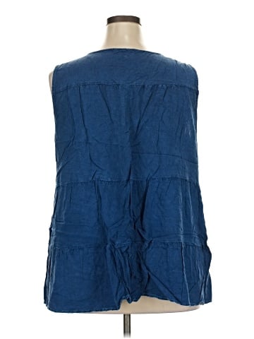 Unique Spectrum Sleeveless Blouse (view 2)