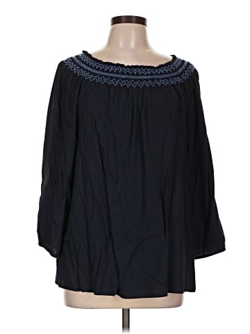 J.Jill 3/4 Sleeve Blouse (view 1)