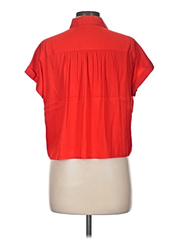 Rose + Olive Short Sleeve Blouse (view 2)