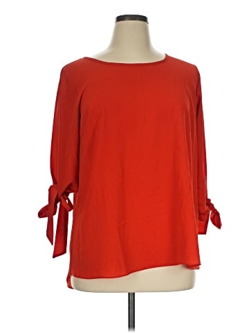 Spin 3/4 Sleeve Blouse (view 1)
