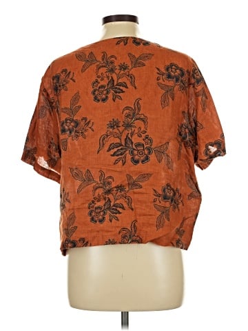 Garnet Hill Short Sleeve Blouse (view 2)