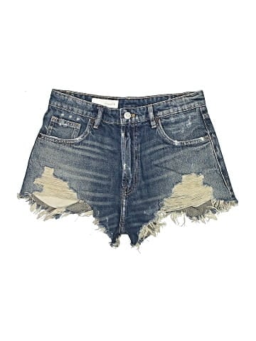 Zara Denim Shorts (view 1)