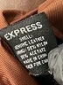 Express 100% Leather Brown Leather Jacket Size 7 - 8 - photo 7
