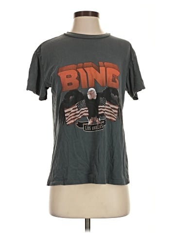 Anine Bing Short Sleeve T-Shirt (view 1)