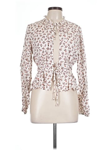 Blue Life Long Sleeve Blouse (view 1)