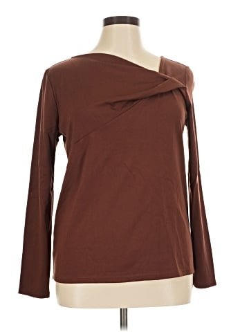 Ann Taylor Factory Long Sleeve Top (view 1)