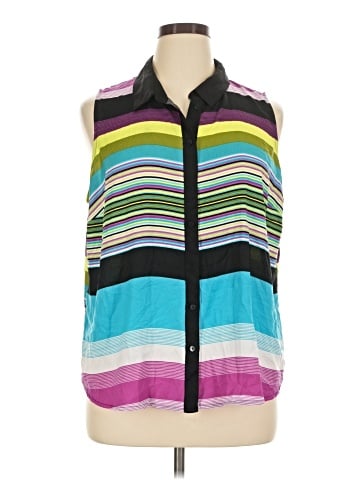 Worthington Sleeveless Blouse (view 1)
