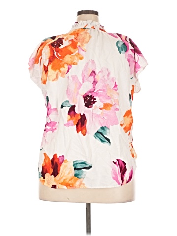 Nine West Short Sleeve Blouse (view 2)