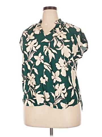 Nine West Short Sleeve Blouse (view 1)