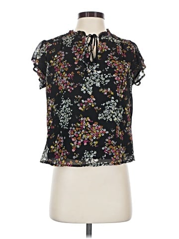 Cynthia Steffe Short Sleeve Blouse (view 1)