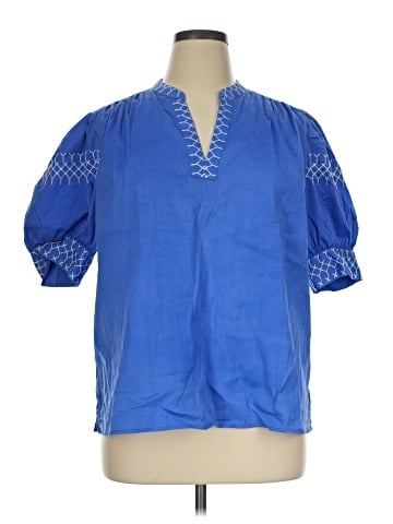 Chico's Short Sleeve Blouse (view 1)