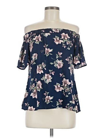 Sweet Wanderer Short Sleeve Blouse (view 1)