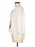 Mudd 100% Polyester Ivory 3/4 Sleeve Blouse Size L - photo 5