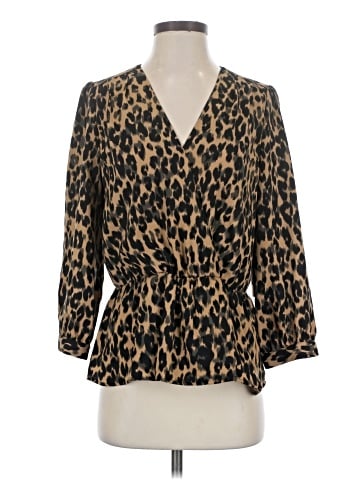 Halogen 3/4 Sleeve Blouse (view 1)