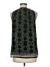 Max Studio 100% Polyester Green Sleeveless Blouse Size M (estimated) - photo 2