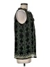 Max Studio 100% Polyester Green Sleeveless Blouse Size M (estimated) - photo 4