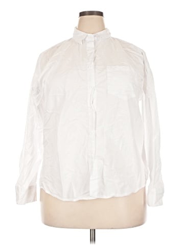 Unbranded Long Sleeve Button-Down Shirt (view 1)