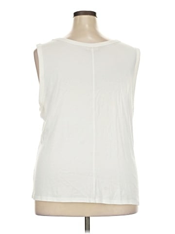 a.n.a. A New Approach Sleeveless T-Shirt (view 2)