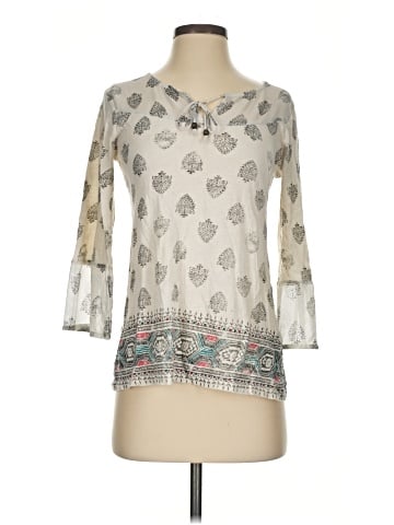 Lucky Brand 3/4 Sleeve Blouse (view 1)