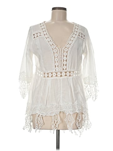 Cupio 3/4 Sleeve Blouse (view 1)