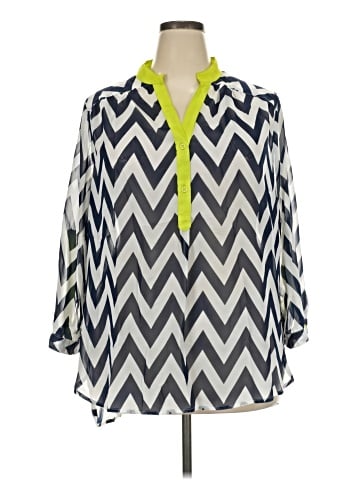 Tacera 3/4 Sleeve Blouse (view 1)