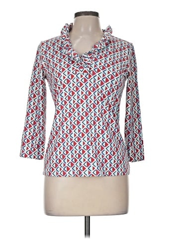 J. McLaughlin Long Sleeve Polo (view 1)
