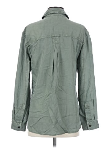 American Eagle Outfitters Long Sleeve Button-Down Shirt (view 2)