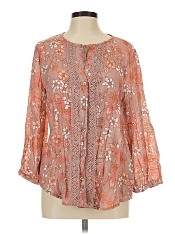 Como Vintage 3/4 Sleeve Blouse (view 1)