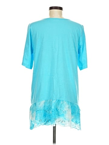 LOGO by Lori Goldstein Short Sleeve Top (view 2)