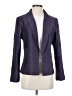 Chico's 100% Polyester Chevron-herringbone Purple Blazer Size S - photo 1