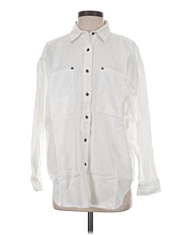 Aerie Long Sleeve Button-Down Shirt (view 1)