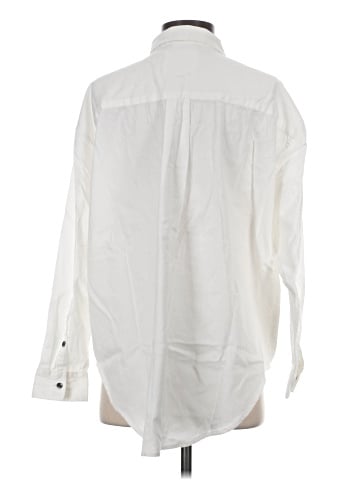Aerie Long Sleeve Button-Down Shirt (view 2)