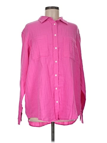 Gap Long Sleeve Button-Down Shirt (view 1)