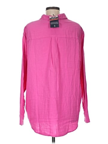 Gap Long Sleeve Button-Down Shirt (view 2)