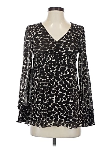 BCBGMAXAZRIA Long Sleeve Blouse (view 1)