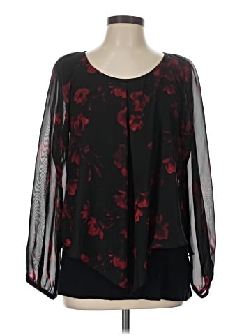 Apt. 9 Long Sleeve Blouse (view 1)