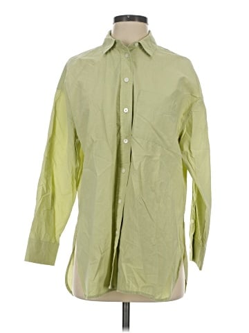 Madewell 3/4 Sleeve Button-Down Shirt (view 1)