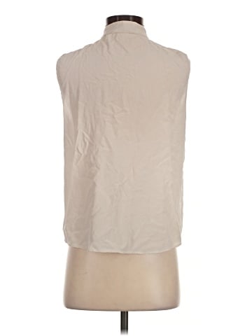 Sandro Sleeveless Silk Top (view 2)