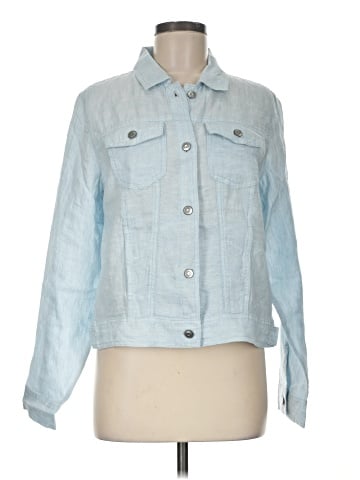 Jones & Co Long Sleeve Button-Down Shirt (view 1)