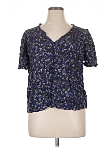 Angels Short Sleeve Blouse (view 1)