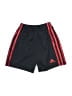 Adidas 100% Polyester Chevron-herringbone Black Athletic Shorts Size 4 - photo 1