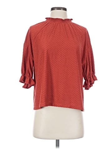 Madewell Clipdot Ruffle Top (view 1)